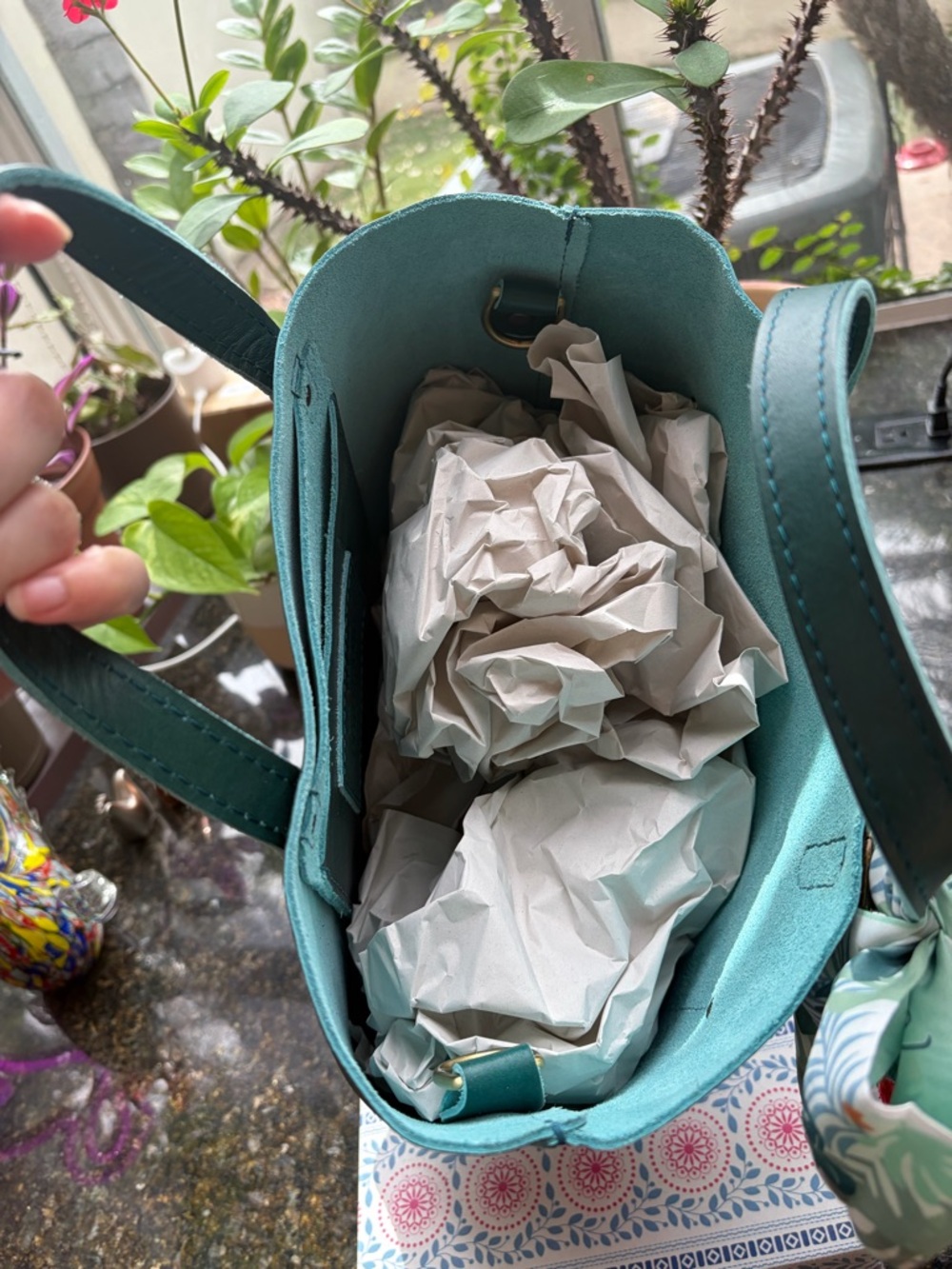 Portland Leather Caribbean Medium CB Tote - Retired 🏝️ - Picture 4 of 9